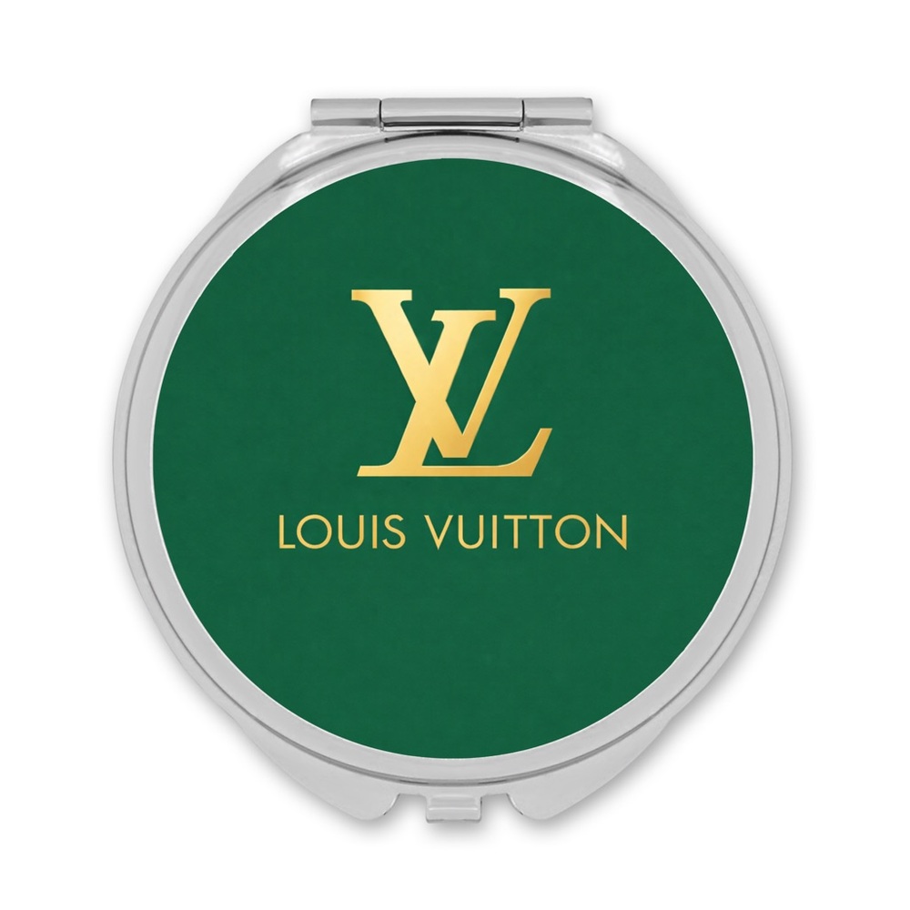 HANDMADE FASHION Double Sided Compact Mirror